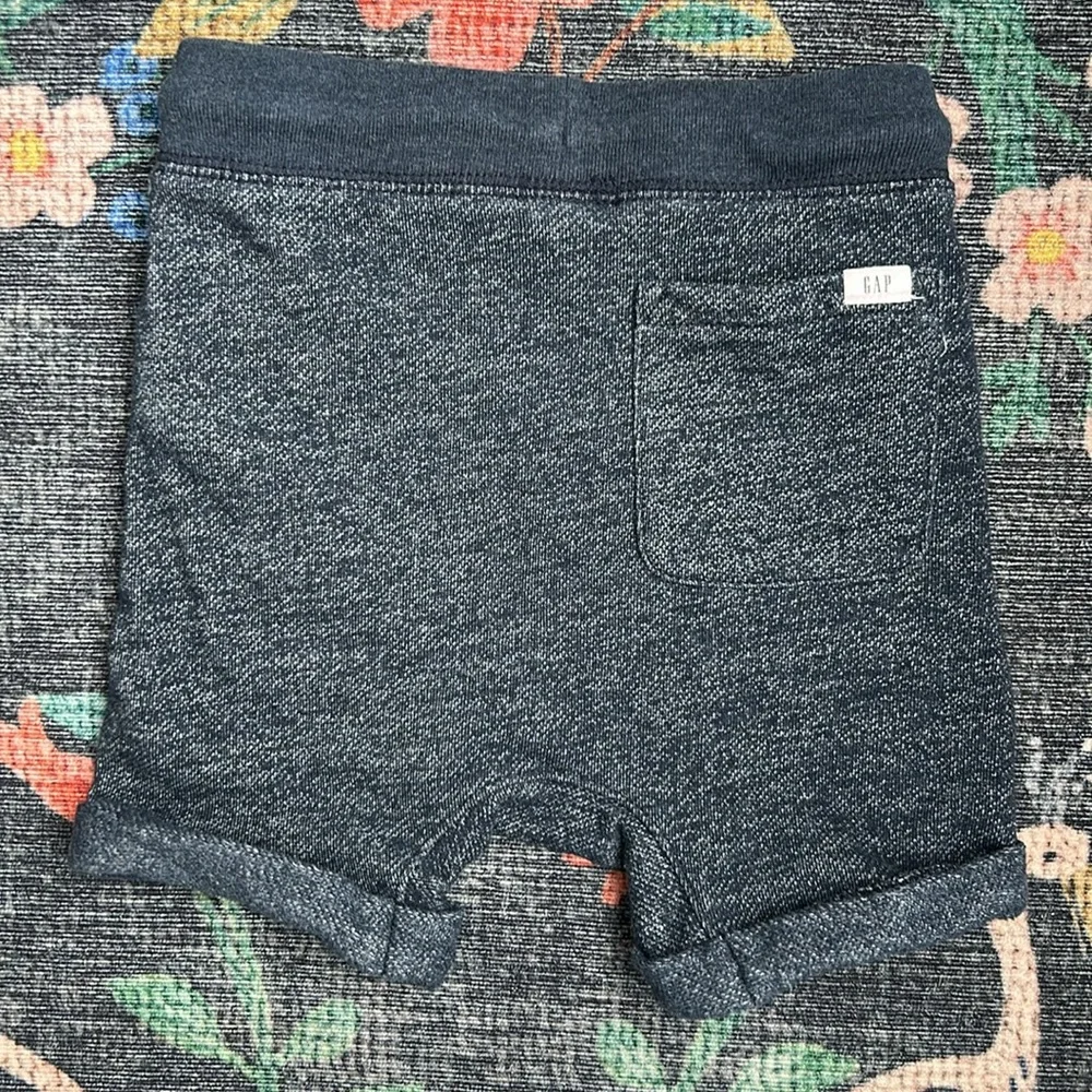 Gap Toddler Navy Blue Sweat Shorts, Size 2T